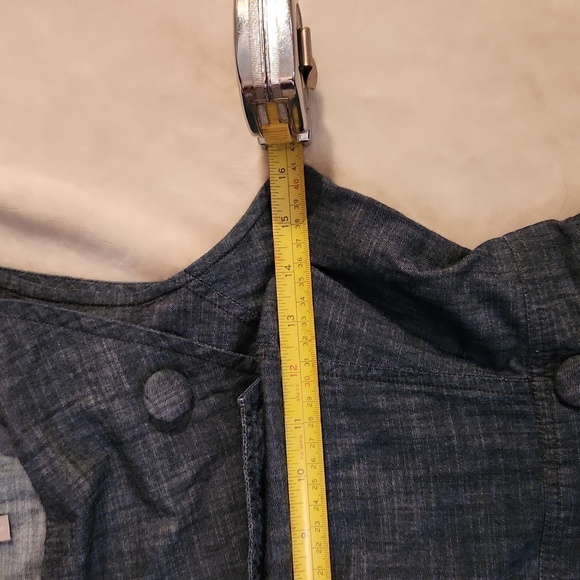 Eshakti chambray fir and flare dress - Picture 7 of 8